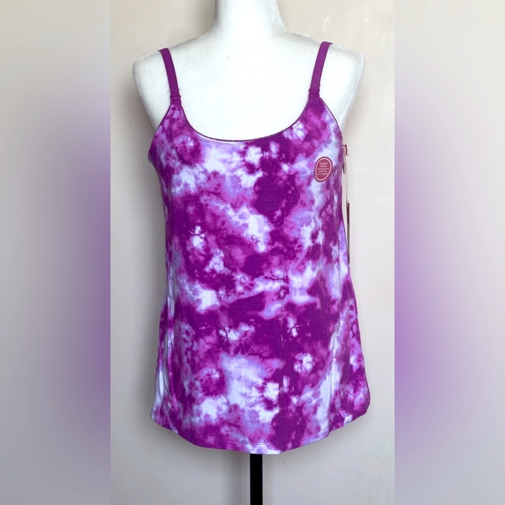 Paisley Sky  , Violet and White Camisole